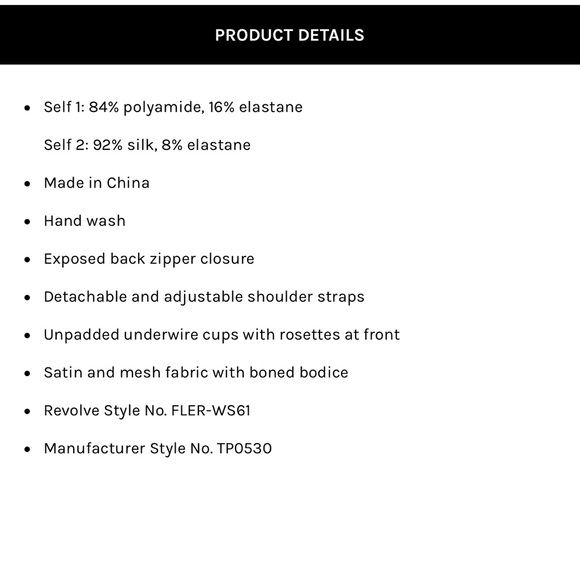 Rose Cup Bustier in Pink Lady - Picture 6 of 8